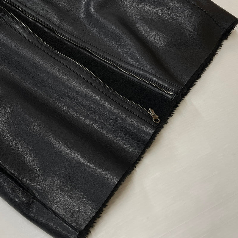 【中古品】【レディース】 OHOTORO オオトロ OSLO REVERSIBLE MUSTANG JACKET オスロ リバーシブル ムスタングジャケット アウター 169-261014-ss-12-teih サイズ：不明 カラー：ブラック 万代Net店