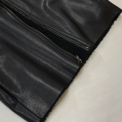 【中古品】【レディース】 OHOTORO オオトロ OSLO REVERSIBLE MUSTANG JACKET オスロ リバーシブル ムスタングジャケット アウター 169-261014-ss-12-teih サイズ：不明 カラー：ブラック 万代Net店