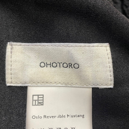 【中古品】【レディース】 OHOTORO オオトロ OSLO REVERSIBLE MUSTANG JACKET オスロ リバーシブル ムスタングジャケット アウター 169-261014-ss-12-teih サイズ：不明 カラー：ブラック 万代Net店
