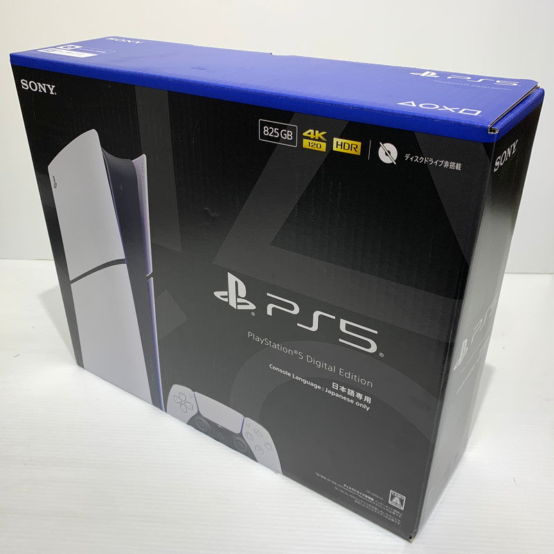 【未使用品】 PlayStation 5 デジタル・エディション 日本語専用 Console Language Japanese only CFI-2200B01 032-261010-ko-01-teih 万代Net店