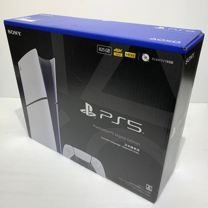 【未使用品】 PlayStation 5 デジタル・エディション 日本語専用 Console Language Japanese only CFI-2200B01 032-261010-ko-01-teih 万代Net店
