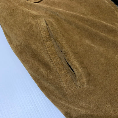 【中古品】【メンズ】 GAP ギャップ COWHIDE SUEDE JACKET カウレザー スウェードジャケット アウター 裏ボア 147-261009-ko-08-teih サイズ：不明 カラー：ブラウン 万代Net店