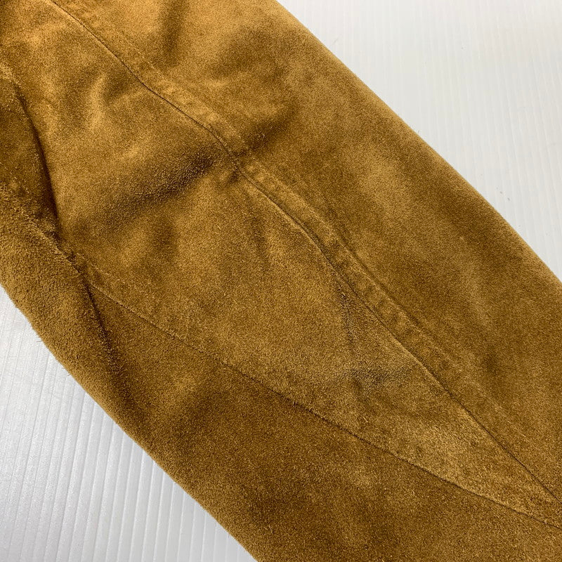 【中古品】【メンズ】 GAP ギャップ COWHIDE SUEDE JACKET カウレザー スウェードジャケット アウター 裏ボア 147-261009-ko-08-teih サイズ：不明 カラー：ブラウン 万代Net店