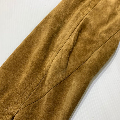 【中古品】【メンズ】 GAP ギャップ COWHIDE SUEDE JACKET カウレザー スウェードジャケット アウター 裏ボア 147-261009-ko-08-teih サイズ：不明 カラー：ブラウン 万代Net店