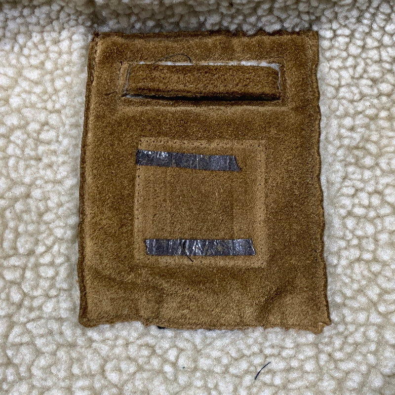 【中古品】【メンズ】 GAP ギャップ COWHIDE SUEDE JACKET カウレザー スウェードジャケット アウター 裏ボア 147-261009-ko-08-teih サイズ：不明 カラー：ブラウン 万代Net店