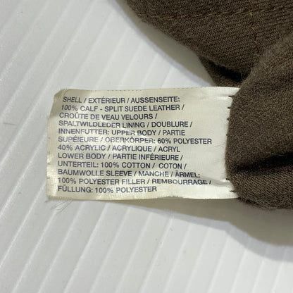 【中古品】【メンズ】 GAP ギャップ COWHIDE SUEDE JACKET カウレザー スウェードジャケット アウター 裏ボア 147-261009-ko-08-teih サイズ：不明 カラー：ブラウン 万代Net店
