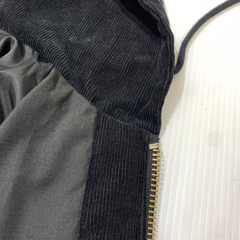 【中古品】【メンズ】 HUF ハフ MIXED UP CORD JACKET ミックスド アップ コード ジャケット アウター コーデュロイ 142-261009-ko-05-teih サイズ：S カラー：ブラック 万代Net店