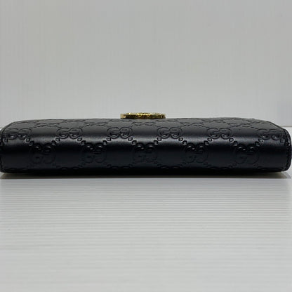 【中古品】【レディース】 GUCCI グッチ 409340 インターロッキングG ショルダーバッグ カバン ハンドバッグ 180-261009-ko-23-teih サイズ：箱付き カラー：ブラック 万代Net店