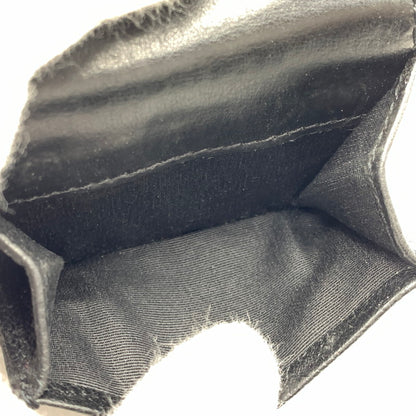 【中古品】【メンズ/レディース】 MARC JACOBS マーク・ジェイコブス THE TEXTURED BOX M0015111 001 テクスチャード ボックス 三つ折り財布 コンパクトウォレット 200-261011-ko-11-teih カラー：ブラック 万代Net店