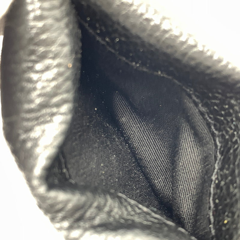 【中古品】【メンズ/レディース】 MARC JACOBS マーク・ジェイコブス THE TEXTURED BOX M0015111 001 テクスチャード ボックス 三つ折り財布 コンパクトウォレット 200-261011-ko-11-teih カラー：ブラック 万代Net店