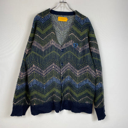 【中古品】【メンズ】 UNION ORIGINAL ユニオンオリジナル MICHEAUX CARDIGAN MADE IN CHINA ミショー カーディガン トップス 中国製 142-261019-ss-09-teih サイズ：5 カラー：総柄 万代Net店