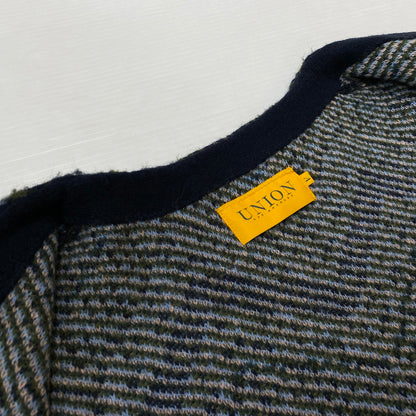 【中古品】【メンズ】 UNION ORIGINAL ユニオンオリジナル MICHEAUX CARDIGAN MADE IN CHINA ミショー カーディガン トップス 中国製 142-261019-ss-09-teih サイズ：5 カラー：総柄 万代Net店