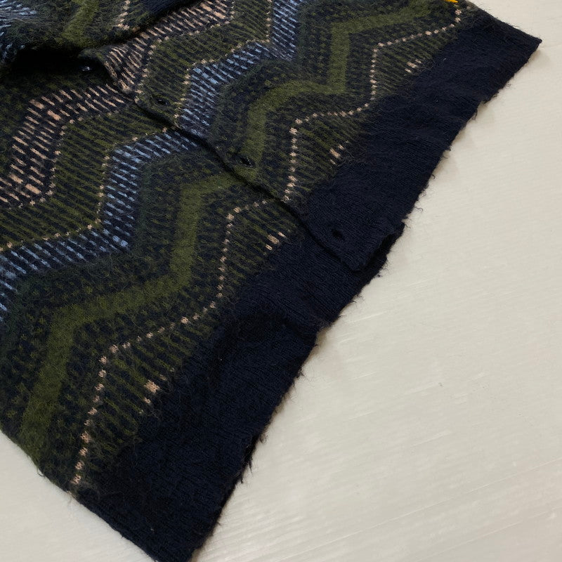 【中古品】【メンズ】 UNION ORIGINAL ユニオンオリジナル MICHEAUX CARDIGAN MADE IN CHINA ミショー カーディガン トップス 中国製 142-261019-ss-09-teih サイズ：5 カラー：総柄 万代Net店