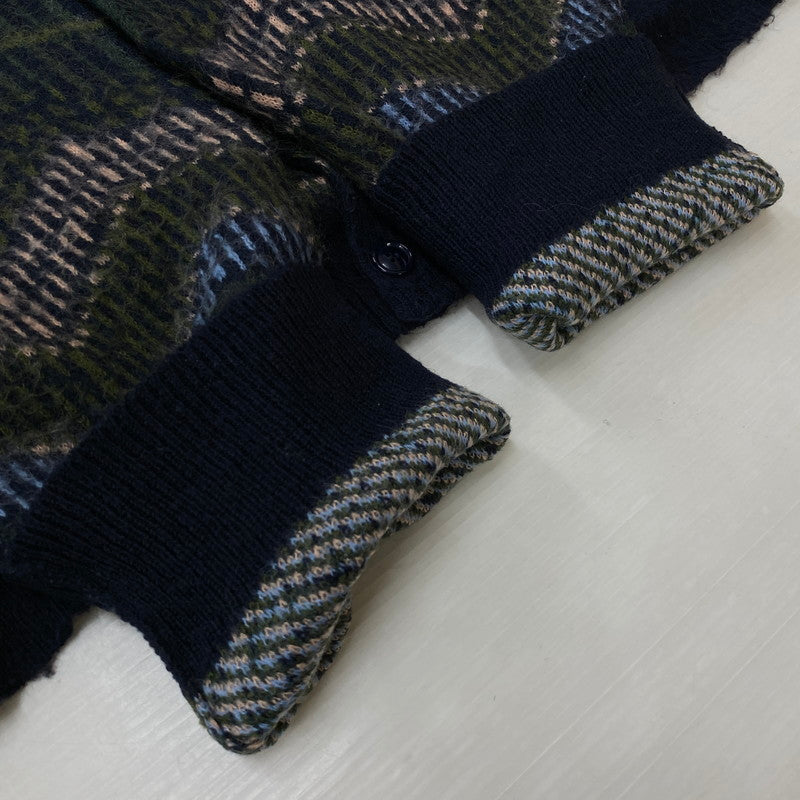 【中古品】【メンズ】 UNION ORIGINAL ユニオンオリジナル MICHEAUX CARDIGAN MADE IN CHINA ミショー カーディガン トップス 中国製 142-261019-ss-09-teih サイズ：5 カラー：総柄 万代Net店