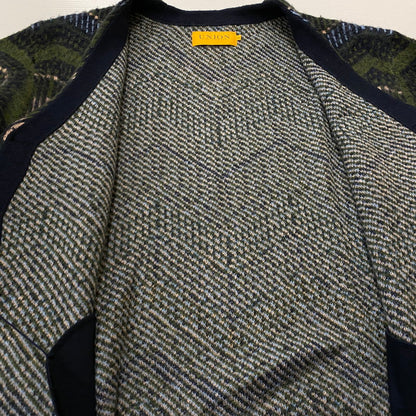 【中古品】【メンズ】 UNION ORIGINAL ユニオンオリジナル MICHEAUX CARDIGAN MADE IN CHINA ミショー カーディガン トップス 中国製 142-261019-ss-09-teih サイズ：5 カラー：総柄 万代Net店