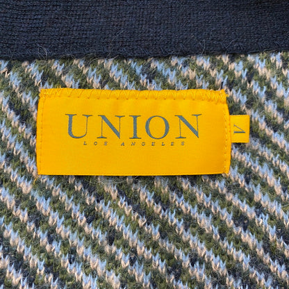 【中古品】【メンズ】 UNION ORIGINAL ユニオンオリジナル MICHEAUX CARDIGAN MADE IN CHINA ミショー カーディガン トップス 中国製 142-261019-ss-09-teih サイズ：5 カラー：総柄 万代Net店