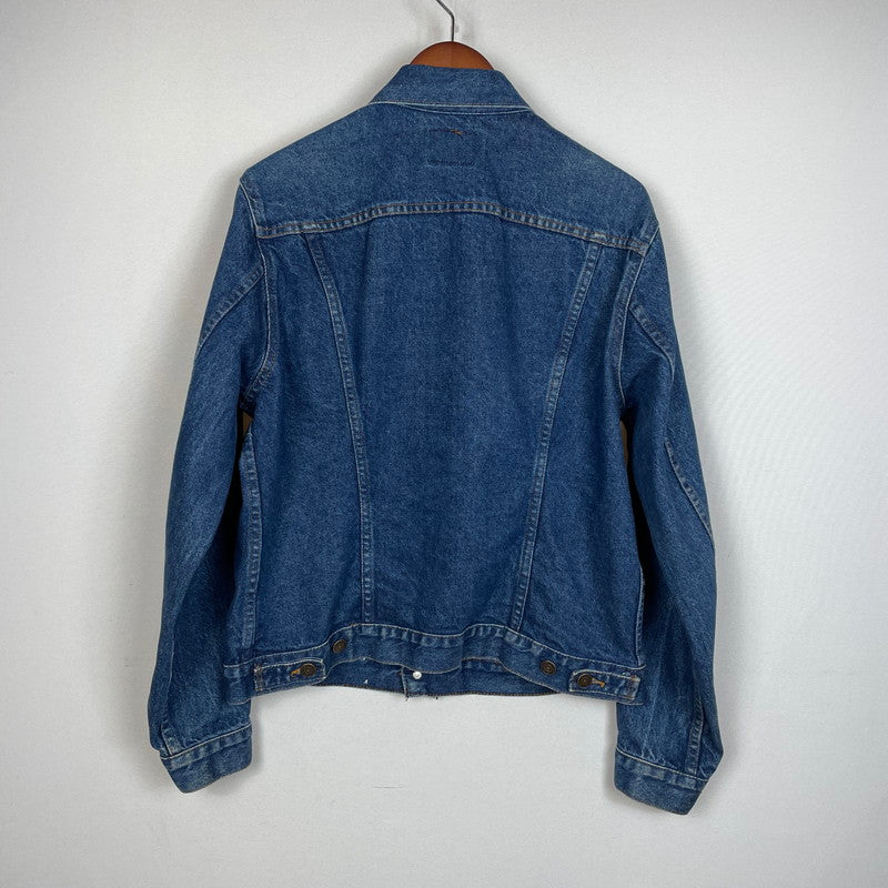 【中古品】【メンズ】 Plain Pockets by JC PENNEY プレーンポケッツ バイ ジェーシーペニー DENIM JACKET デニムジャケット アウター Gジャン 145-261014-ss-10-teih サイズ：40 カラー：インディゴ 万代Net店