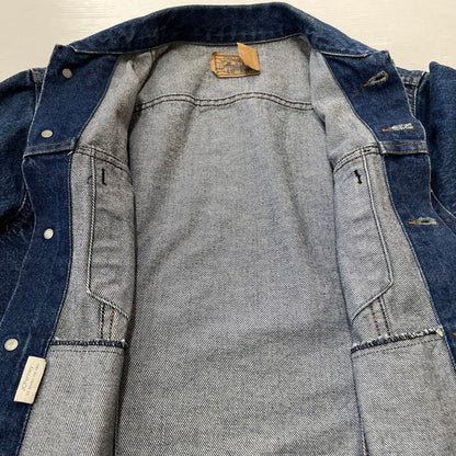 【中古品】【メンズ】 Plain Pockets by JC PENNEY プレーンポケッツ バイ ジェーシーペニー DENIM JACKET デニムジャケット アウター Gジャン 145-261014-ss-10-teih サイズ：40 カラー：インディゴ 万代Net店