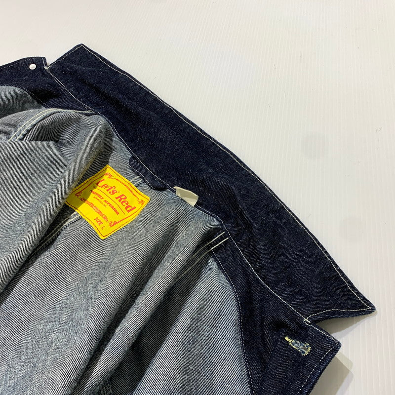 【中古品】【メンズ】 Levi's Red リーバイスレッド ENGINEERED COAT THE LIGHTS GO OUT A0146-0000 エンジニアード コート ライトアウター デニムジャケット カバーオール 145-261009-ko-09-teih サイズ：L カラー：インディゴ 万代Net店