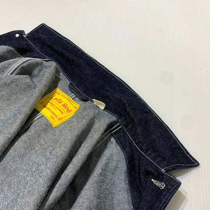 【中古品】【メンズ】 Levi's Red リーバイスレッド ENGINEERED COAT THE LIGHTS GO OUT A0146-0000 エンジニアード コート ライトアウター デニムジャケット カバーオール 145-261009-ko-09-teih サイズ：L カラー：インディゴ 万代Net店
