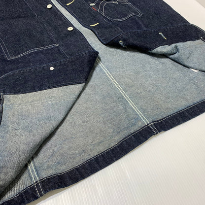 【中古品】【メンズ】 Levi's Red リーバイスレッド ENGINEERED COAT THE LIGHTS GO OUT A0146-0000 エンジニアード コート ライトアウター デニムジャケット カバーオール 145-261009-ko-09-teih サイズ：L カラー：インディゴ 万代Net店