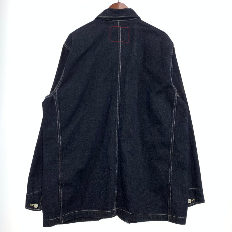 【中古品】【メンズ】 Levi's Red リーバイスレッド ENGINEERED COAT THE LIGHTS GO OUT A0146-0000 エンジニアード コート ライトアウター デニムジャケット カバーオール 145-261009-ko-09-teih サイズ：L カラー：インディゴ 万代Net店