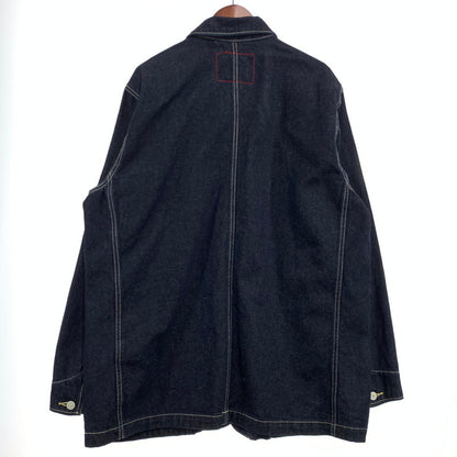 【中古品】【メンズ】 Levi's Red リーバイスレッド ENGINEERED COAT THE LIGHTS GO OUT A0146-0000 エンジニアード コート ライトアウター デニムジャケット カバーオール 145-261009-ko-09-teih サイズ：L カラー：インディゴ 万代Net店