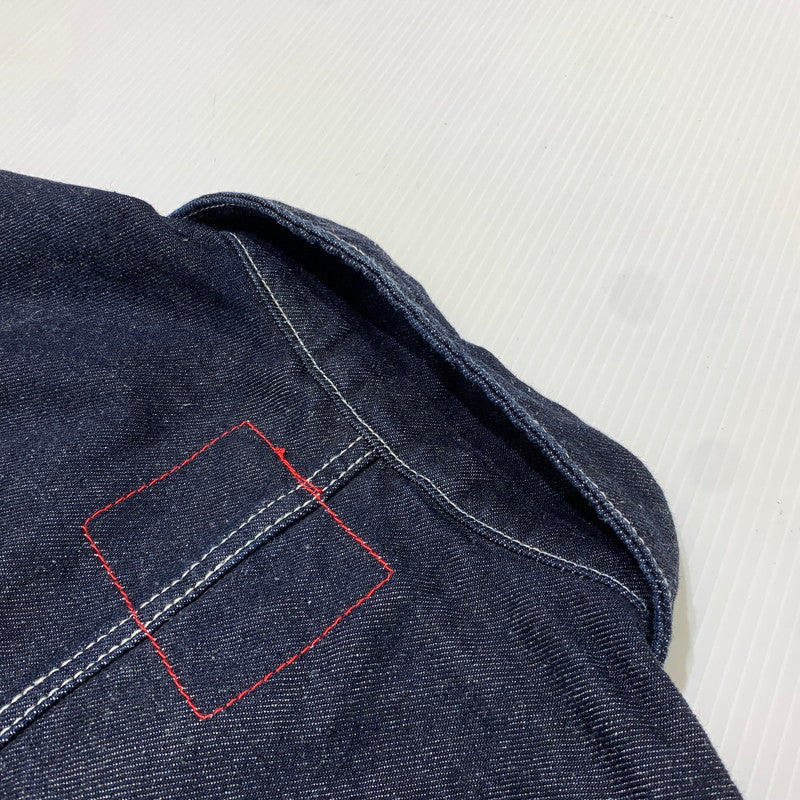 【中古品】【メンズ】 Levi's Red リーバイスレッド ENGINEERED COAT THE LIGHTS GO OUT A0146-0000 エンジニアード コート ライトアウター デニムジャケット カバーオール 145-261009-ko-09-teih サイズ：L カラー：インディゴ 万代Net店