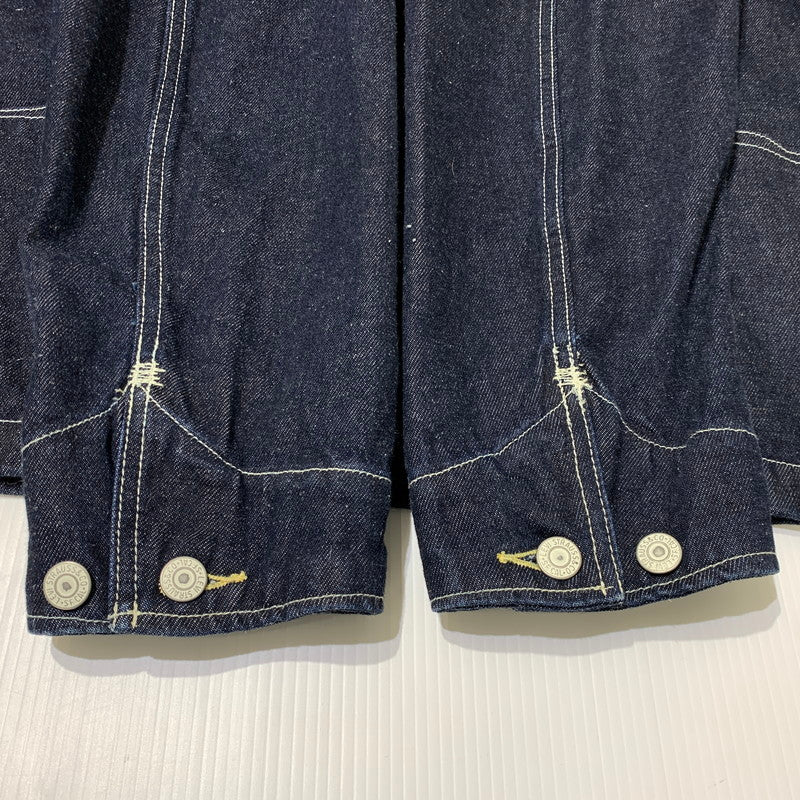 【中古品】【メンズ】 Levi's Red リーバイスレッド ENGINEERED COAT THE LIGHTS GO OUT A0146-0000 エンジニアード コート ライトアウター デニムジャケット カバーオール 145-261009-ko-09-teih サイズ：L カラー：インディゴ 万代Net店