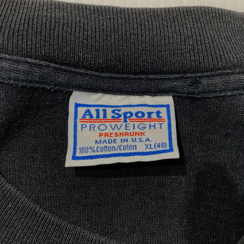 【中古品】【メンズ】 ALL SPORT オールスポーツ 90's RAYMOND WATTS L/S TEE PIG 90年代 レイモンド ワッツ ロングスリーブ Tシャツ 長袖 トップス 145-261009-ko-02-teih サイズ：XL カラー：ブラック 万代Net店
