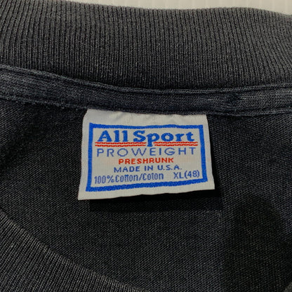 【中古品】【メンズ】 ALL SPORT オールスポーツ 90's RAYMOND WATTS L/S TEE PIG 90年代 レイモンド ワッツ ロングスリーブ Tシャツ 長袖 トップス 145-261009-ko-02-teih サイズ：XL カラー：ブラック 万代Net店