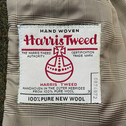 【中古品】【メンズ】 HARRIS TWEED ハリスツイード× Alexander Julian アレキサンダー ジュリアン 別注コラボ QUILTED JACKET 03AC5-391 キルティングジャケット アウター 147-261014-ss-11-teih サイズ：M カラー：カーキ 万代Net店