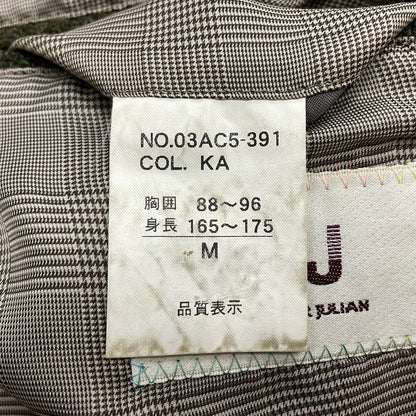 【中古品】【メンズ】 HARRIS TWEED ハリスツイード× Alexander Julian アレキサンダー ジュリアン 別注コラボ QUILTED JACKET 03AC5-391 キルティングジャケット アウター 147-261014-ss-11-teih サイズ：M カラー：カーキ 万代Net店