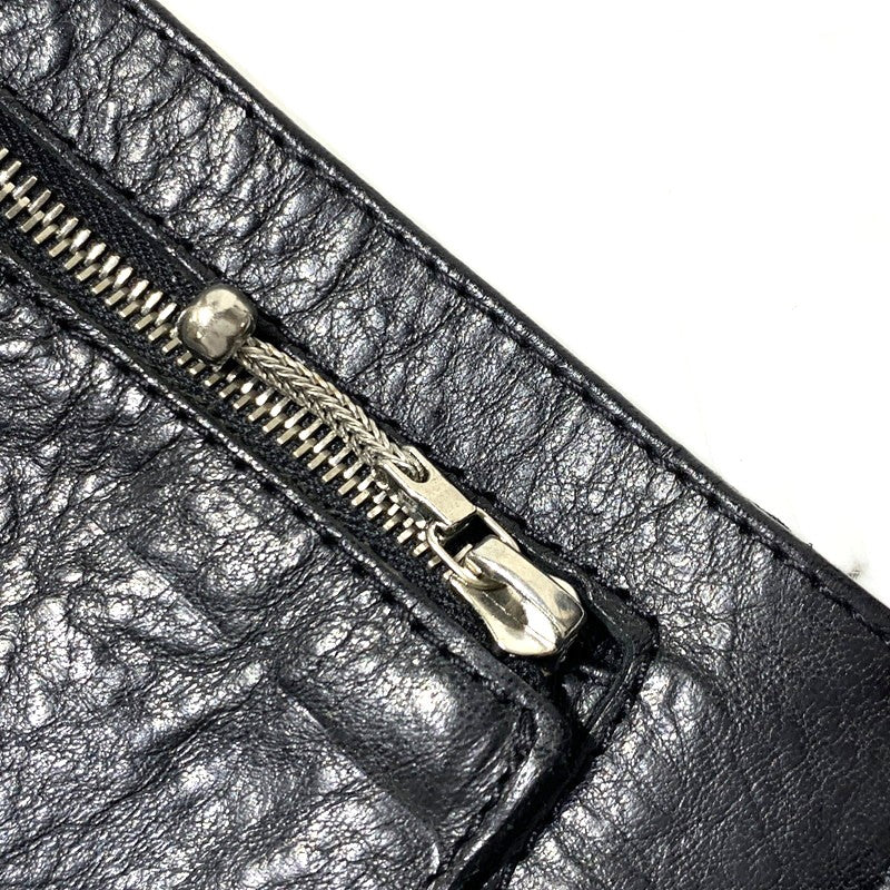 【中古品】【メンズ】 CHROME HEARTS クロムハーツ 1SNAP CROSS BUTTON LEATHER WALLET 1スナップ クロスボタン レザーウォレット 二つ折り財布 190-261027-ko-11-teih カラー：ブラック 万代Net店