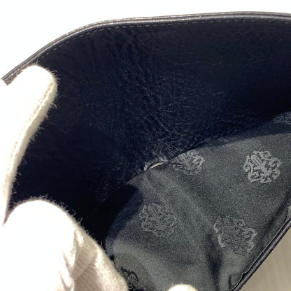 【中古品】【メンズ】 CHROME HEARTS クロムハーツ 1SNAP CROSS BUTTON LEATHER WALLET 1スナップ クロスボタン レザーウォレット 二つ折り財布 190-261027-ko-11-teih カラー：ブラック 万代Net店