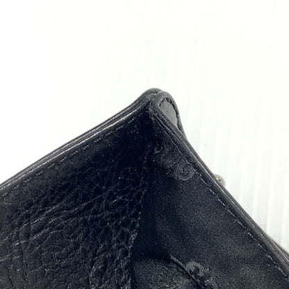 【中古品】【メンズ】 CHROME HEARTS クロムハーツ 1SNAP CROSS BUTTON LEATHER WALLET 1スナップ クロスボタン レザーウォレット 二つ折り財布 190-261027-ko-11-teih カラー：ブラック 万代Net店