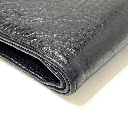【中古品】【メンズ】 CHROME HEARTS クロムハーツ 1SNAP CROSS BUTTON LEATHER WALLET 1スナップ クロスボタン レザーウォレット 二つ折り財布 190-261027-ko-11-teih カラー：ブラック 万代Net店