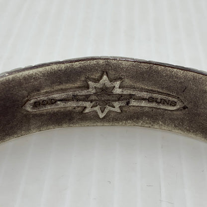 【中古品】【メンズ】 GOD SUNS ゴッドサンズ FLAP EAGLE CROSS BANGLE フラップイーグル クロスバングル アクセサリー 925 191-261009-ko-18-teih カラー：シルバー 万代Net店
