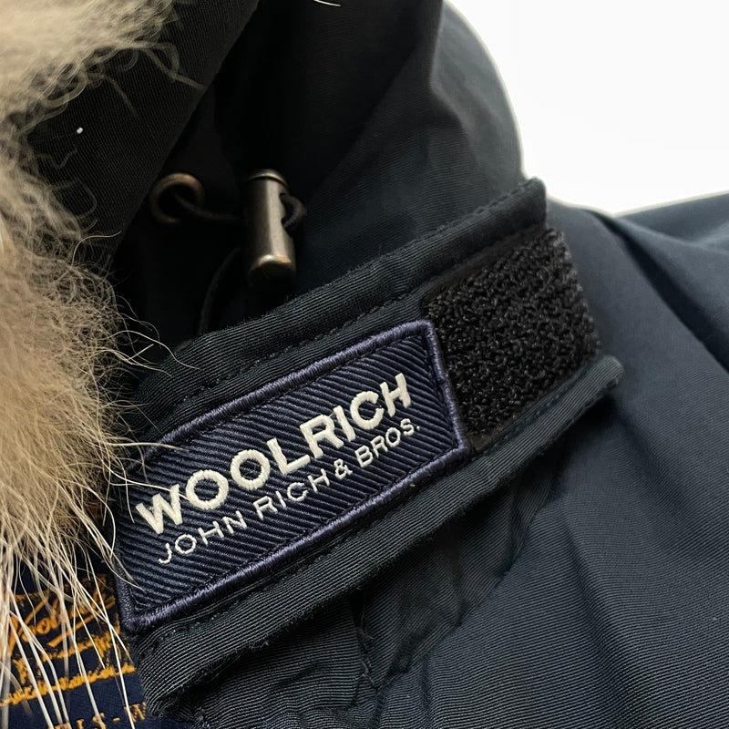 【中古品】【メンズ】 WOOL RICH ウール リッチ × SOPHNET. ソフネット 16AW ARCTIC PARKA SOPH-167155 2016年秋冬 アークティック パーカー アウター 144-261009-sa-04-teih サイズ：L カラー：ネイビー 万代Net店