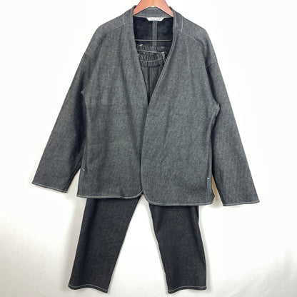 【中古品】【メンズ】 SUAVELE シュアーブル INDIGO SET UP インディゴ セットアップ 147-261009-sa-11-teih サイズ：上 3/下 4 カラー：インディゴ 万代Net店