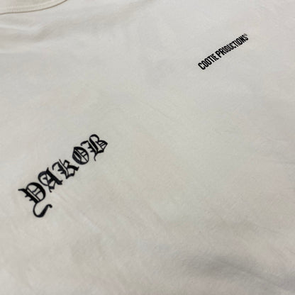 【中古品】【メンズ】 COOTIE PRODUCTIONS クーティープロダクションズ × Jakob Morley ヤコブ モーリー 別注コラボ PRINT S/S TEE プリント ショートスリーブTシャツ 半袖トップス 142-261019-ss-05-teih サイズ：M カラー：ホワイト 万代Net店