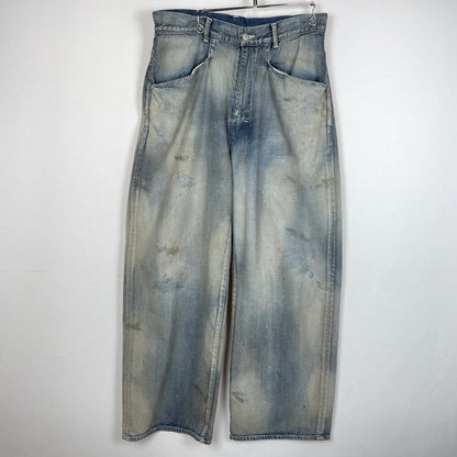 【中古品】【メンズ】 ANCELLM アンセルム 06-26SS-B AGING TYPE-B DENIM ナンバーシックス 2026年春夏 エイジング タイプビー デニム ボトムス ジーンズ 151-261009-sa-08-teih サイズ：2 カラー：インディゴ 万代Net店