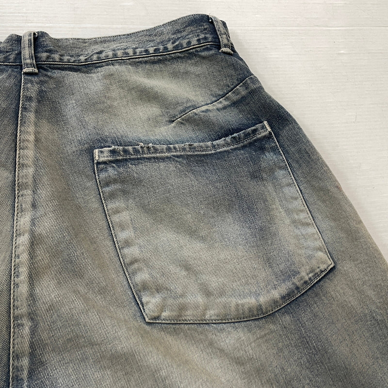 【中古品】【メンズ】 ANCELLM アンセルム 06-26SS-B AGING TYPE-B DENIM ナンバーシックス 2026年春夏 エイジング タイプビー デニム ボトムス ジーンズ 151-261009-sa-08-teih サイズ：2 カラー：インディゴ 万代Net店