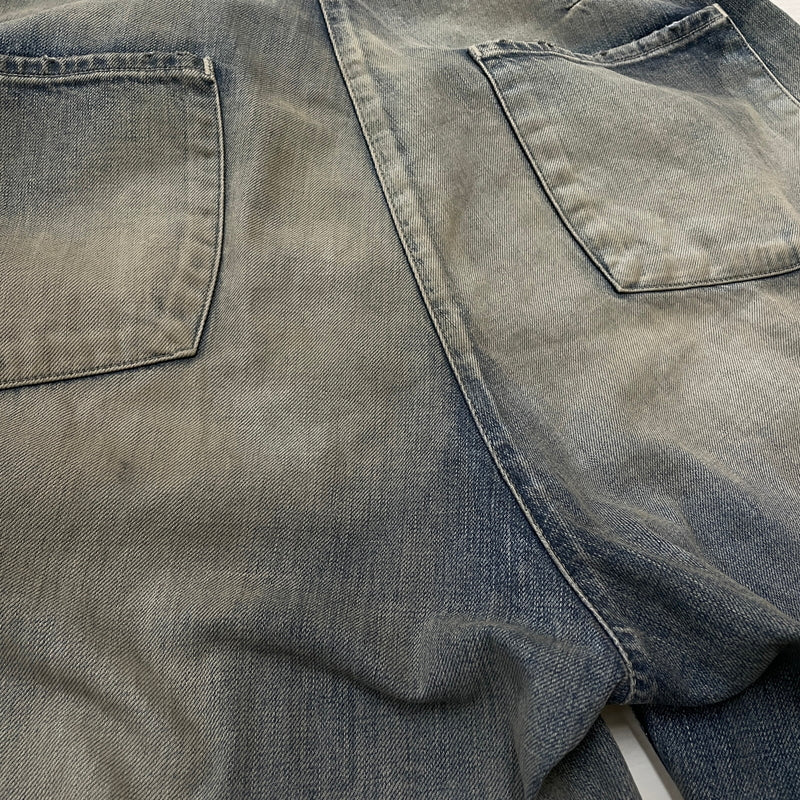 【中古品】【メンズ】 ANCELLM アンセルム 06-26SS-B AGING TYPE-B DENIM ナンバーシックス 2026年春夏 エイジング タイプビー デニム ボトムス ジーンズ 151-261009-sa-08-teih サイズ：2 カラー：インディゴ 万代Net店
