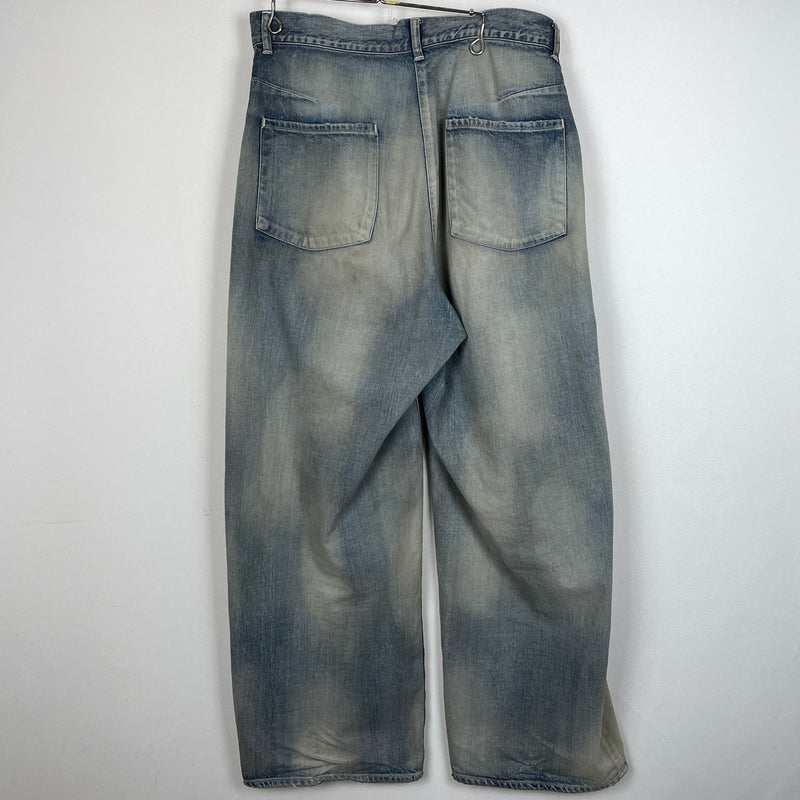 【中古品】【メンズ】 ANCELLM アンセルム 06-26SS-B AGING TYPE-B DENIM ナンバーシックス 2026年春夏 エイジング タイプビー デニム ボトムス ジーンズ 151-261009-sa-08-teih サイズ：2 カラー：インディゴ 万代Net店