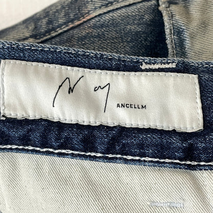 【中古品】【メンズ】 ANCELLM アンセルム 06-26SS-B AGING TYPE-B DENIM ナンバーシックス 2026年春夏 エイジング タイプビー デニム ボトムス ジーンズ 151-261009-sa-08-teih サイズ：2 カラー：インディゴ 万代Net店