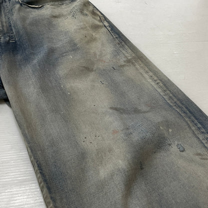 【中古品】【メンズ】 ANCELLM アンセルム 06-26SS-B AGING TYPE-B DENIM ナンバーシックス 2026年春夏 エイジング タイプビー デニム ボトムス ジーンズ 151-261009-sa-08-teih サイズ：2 カラー：インディゴ 万代Net店