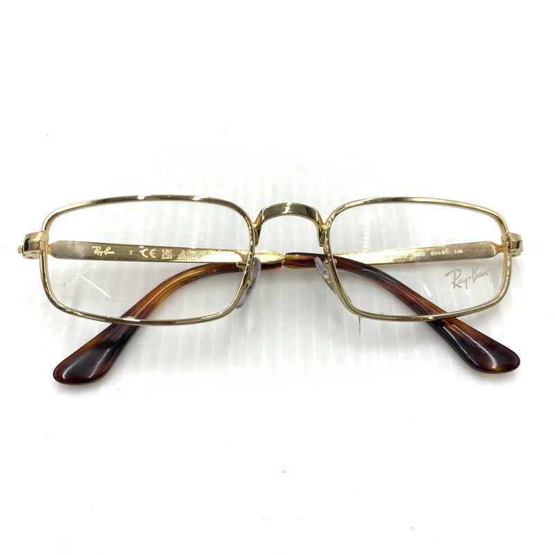 【中古品】【メンズ】 RAY-BAN レイバン × ASAP ROCKY エイサップ・ロッキー 別注 コラボ OPTICS SUNGLASSES RB-3927V サングラス アイウェア メガネ 203-261011-ko-01-teih サイズ：54□21-145 カラー：ポリッシュ アリスタゴールド 万代Net店