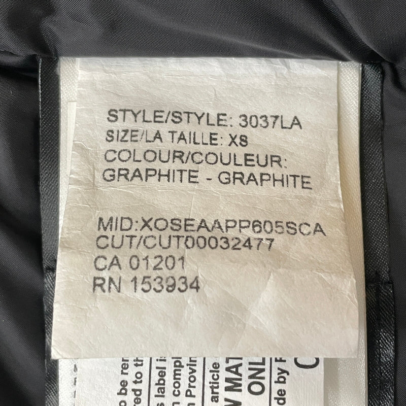 【現状渡し品】【メンズ】 CANADA GOOSE カナダグース VICTORIA PARKA 3037LA ヴィクトリア パーカー アウター 141-261009-sa-06-teih サイズ：XS カラー：グレー 万代Net店