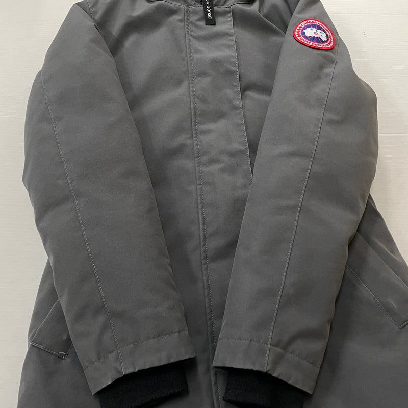 【現状渡し品】【メンズ】 CANADA GOOSE カナダグース VICTORIA PARKA 3037LA ヴィクトリア パーカー アウター 141-261009-sa-06-teih サイズ：XS カラー：グレー 万代Net店